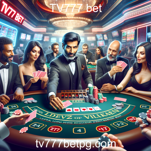 Experiência Imersiva dos Jogos Ao Vivo na TV777 bet